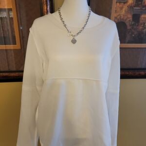 Elegant White Women's Top